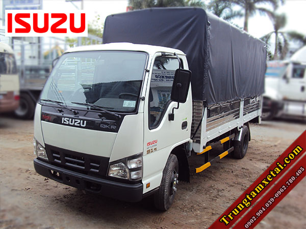 Xe tải Isuzu 2 tấn QKR55H mui bạt-trungtamxetai.com