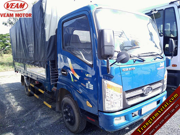 Xe tải Veam VT200 tải trọng 2 tấn cũ đời 2015-trungtamxetai.com